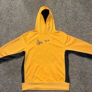 Yellow Nike hoodie